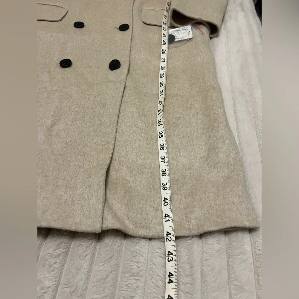 Free People Adore you wool blend coat XS NWT - Picture 8 of 16